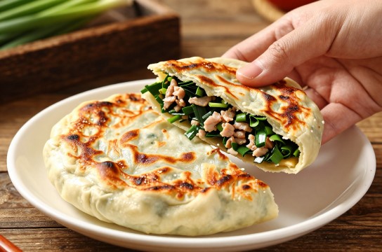 韭菜烙盒-展庭百科汇