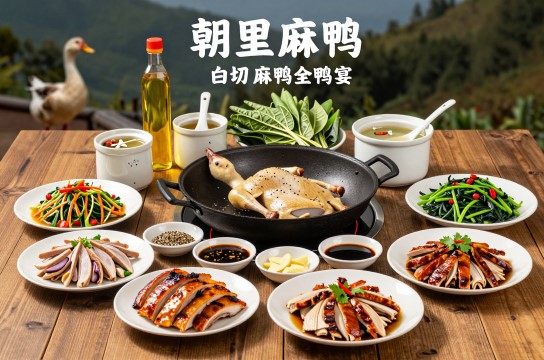 麻鸭全鸭宴-展庭百科汇