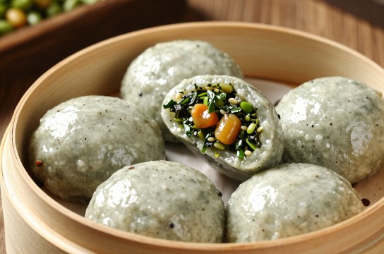 蒿菜糍粑-展庭百科汇