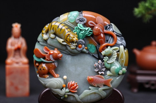 昆仑彩石-展庭百科汇