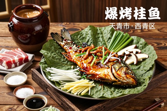 煨烤桂鱼是哪里的特产?_天津食品特产介绍-展庭百科汇