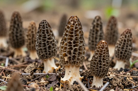 青川羊肚菌-展庭百科汇