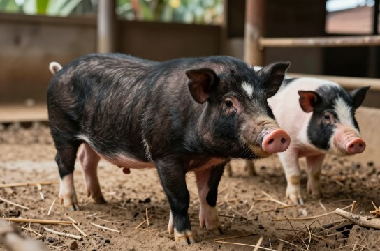 西双版纳小耳猪