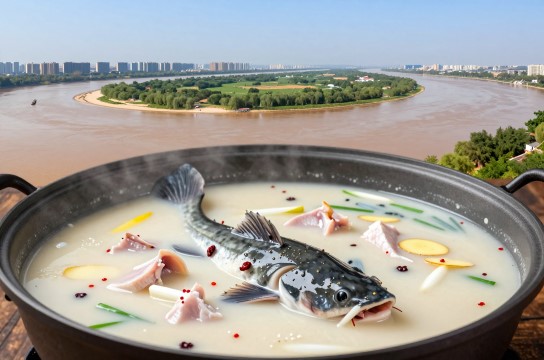 潼关黄河鲶鱼汤-展庭百科汇