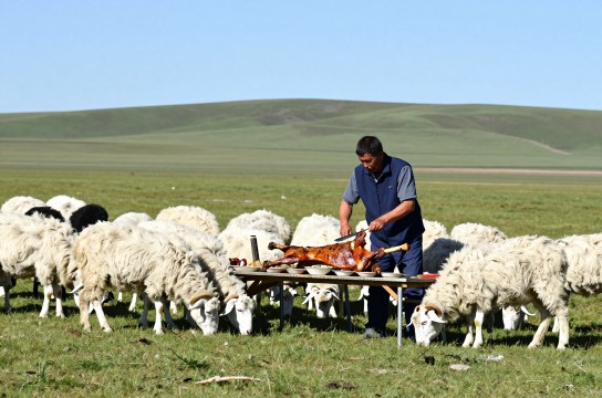哈萨克羊-展庭百科汇