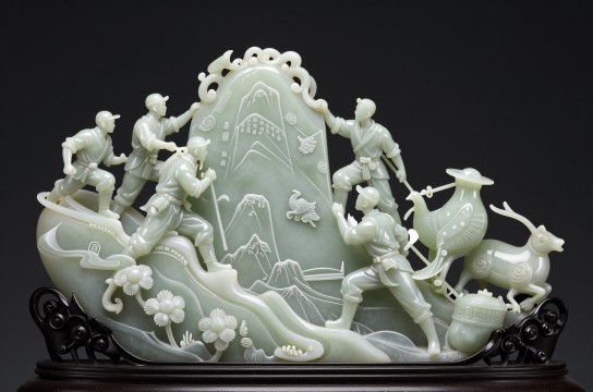 上海玉雕-展庭百科汇