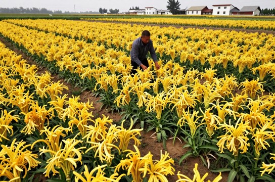 环县黄花菜-展庭百科汇