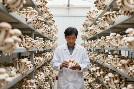 岳道口双孢菇-展庭百科汇