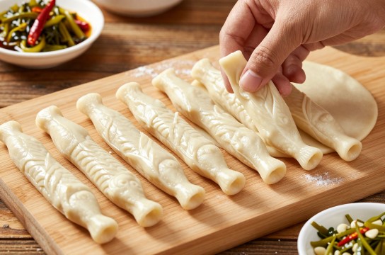 古浪青稞面搓鱼子-展庭百科汇