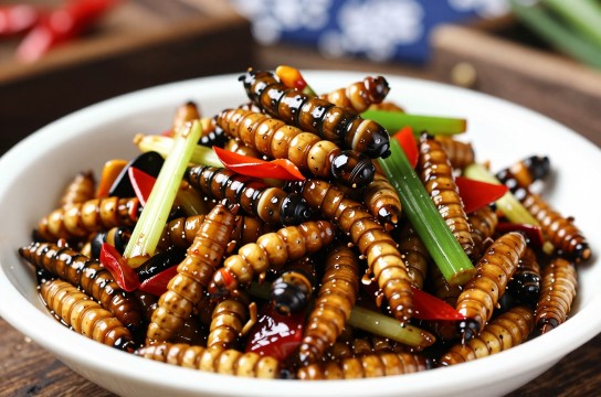 苗家炒香虫是哪里的特产?_贵州饮食特产介绍-展庭百科汇
