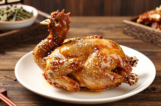 韩集蒋老婆脆皮鸡-展庭百科汇