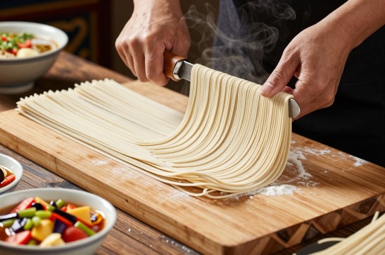 平遥刀拨面-展庭百科汇