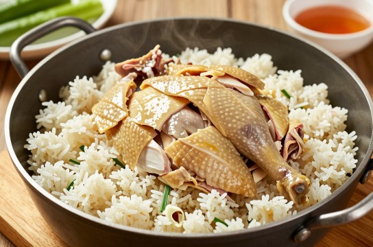 海南大米鸡饭