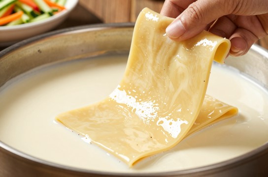 姜楼豆腐皮是哪里的特产?_山东豆制品介绍-展庭百科汇