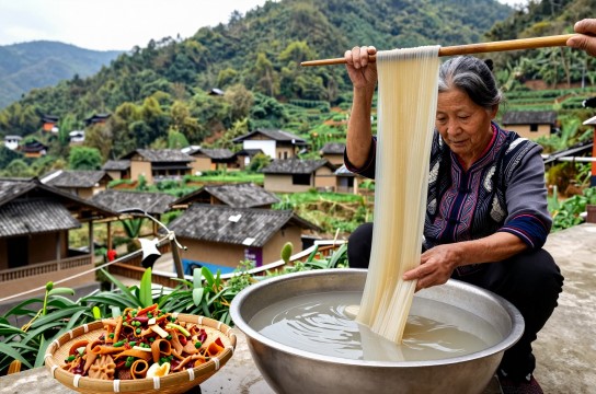 化处荞凉粉皮-展庭百科汇