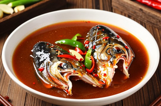 红焖鱼头-展庭百科汇