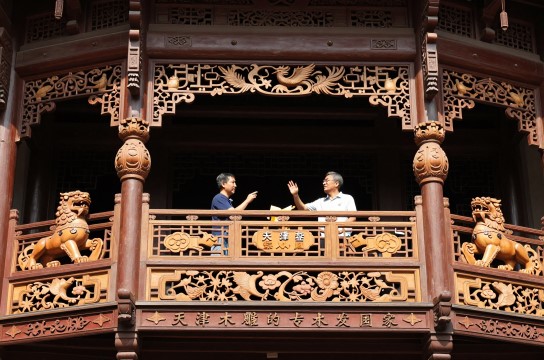 天津木雕-展庭百科汇