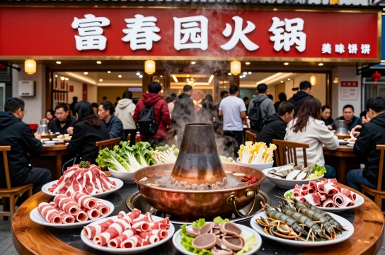 富春园火锅-展庭百科汇