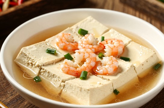 虾子豆腐