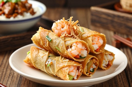 周氏虾卷-展庭百科汇