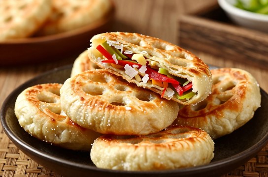 泗洪车轮饼是哪里的特产?_江苏糕点类介绍-展庭百科汇