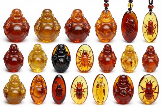 琥珀雕刻是哪里的特产?_辽宁工艺美术介绍-展庭百科汇