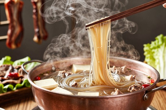 风干山羊肉火锅