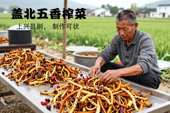 盖北五香榨菜