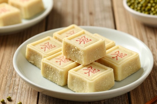 京式绿豆糕-展庭百科汇