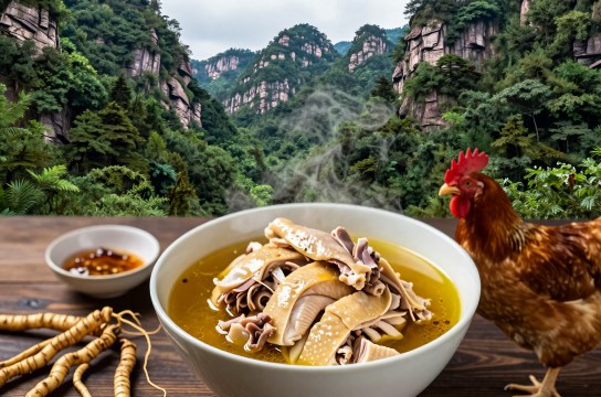 马尾水黄精鸡