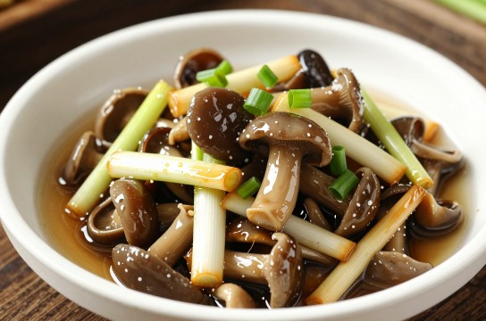 葱烧苔蘑