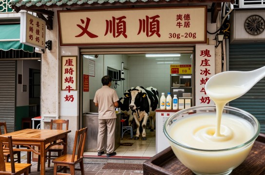 义顺牛奶