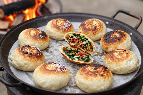 火烧粑是哪里的特产?_湖北传统小吃介绍-展庭百科汇