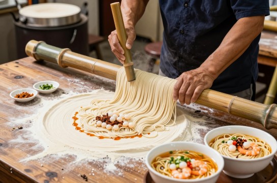 竹升打面