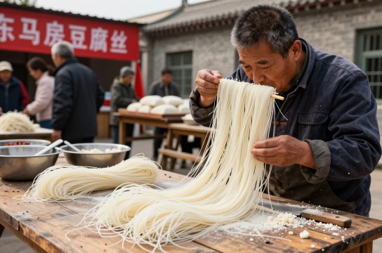 东马房豆腐丝-展庭百科汇