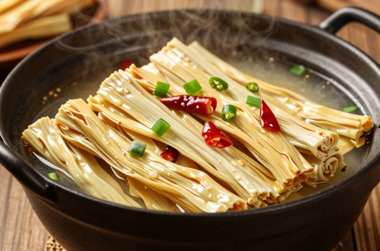 干锅腐竹