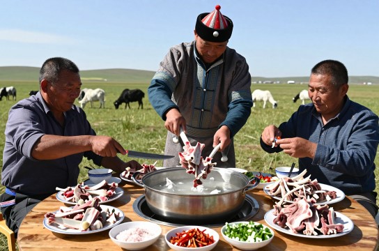 蒙古手扒肉是哪里的特产?_内蒙古美食特产介绍-展庭百科汇