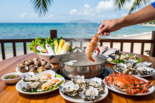 三亚海鲜火锅-展庭百科汇
