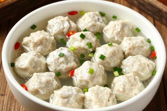 微山漂汤鱼丸