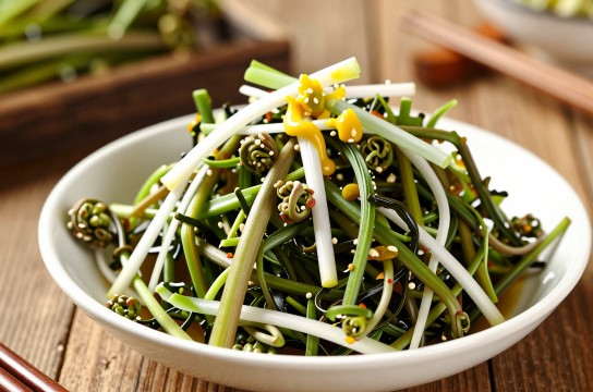 凉拌蕨菜-展庭百科汇