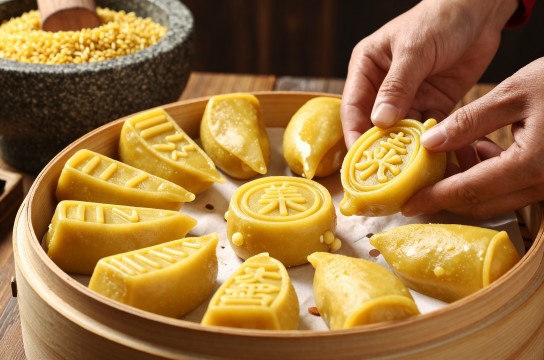靖安黄元米果是哪里的特产?_江西传统名点介绍-展庭百科汇