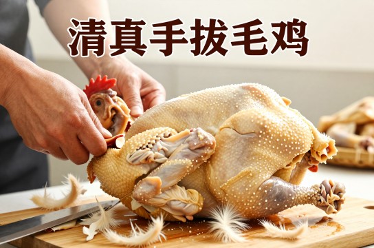 清真手拔毛鸡是哪里的特产?_宁夏清真肉禽介绍-展庭百科汇