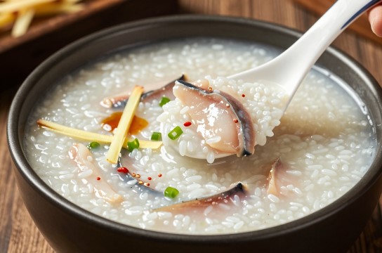 鲜美鱼片粥