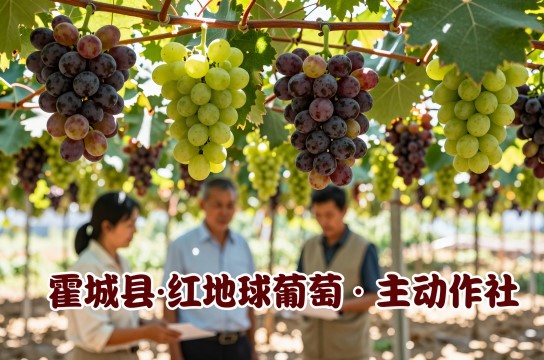 霍城红地球葡萄是哪里的特产?_新疆水果介绍-展庭百科汇