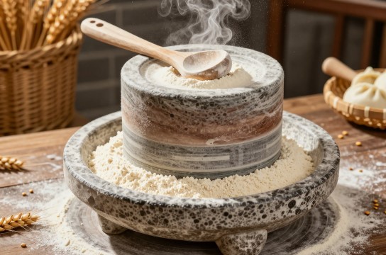 天岗湖石磨面-展庭百科汇