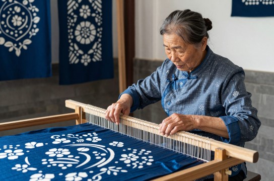 乌泥泾手工棉纺织品