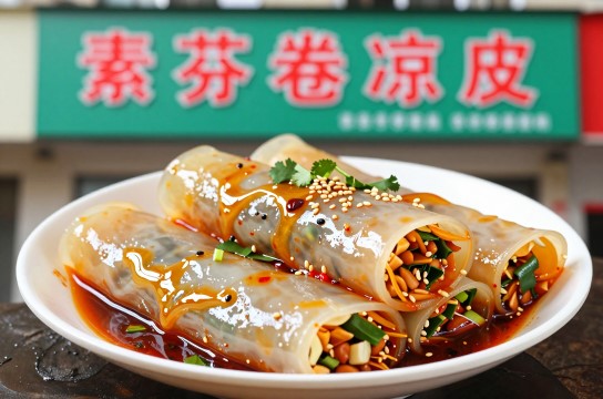 素芬卷凉皮-展庭百科汇