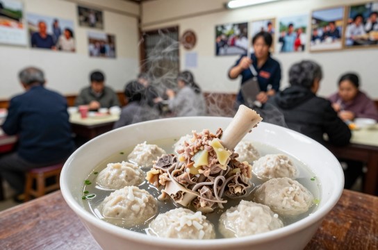 骨肉鱼丸汤-展庭百科汇