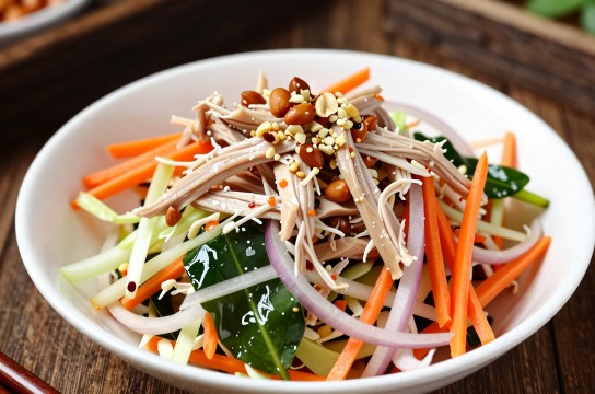 越式凉拌鸡丝-展庭百科汇