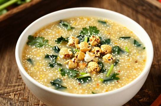 小米菜羹粥